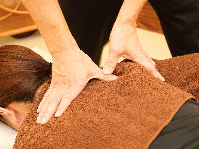 手技中心の丁寧な施術